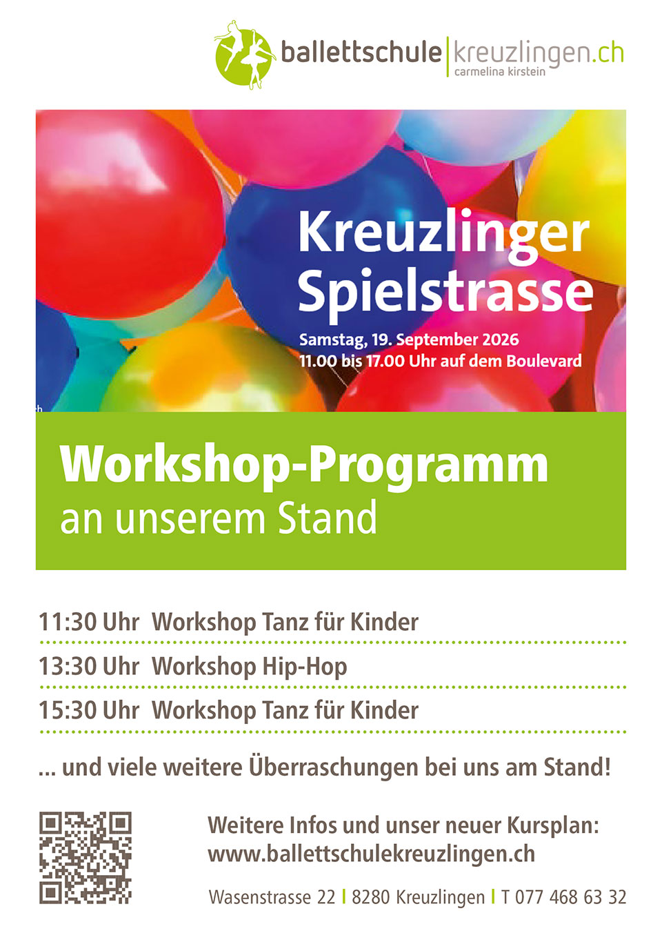 Flyer Spielstrasse 2026
