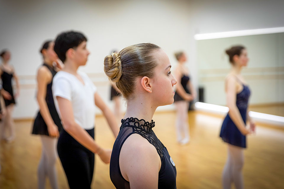 Ballettunterricht in der Ballettschule Kreuzlingen