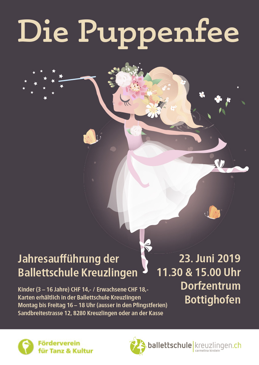Die Puppenfee – Jahresaufführung 2019 der Ballettschule Kreuzlingen