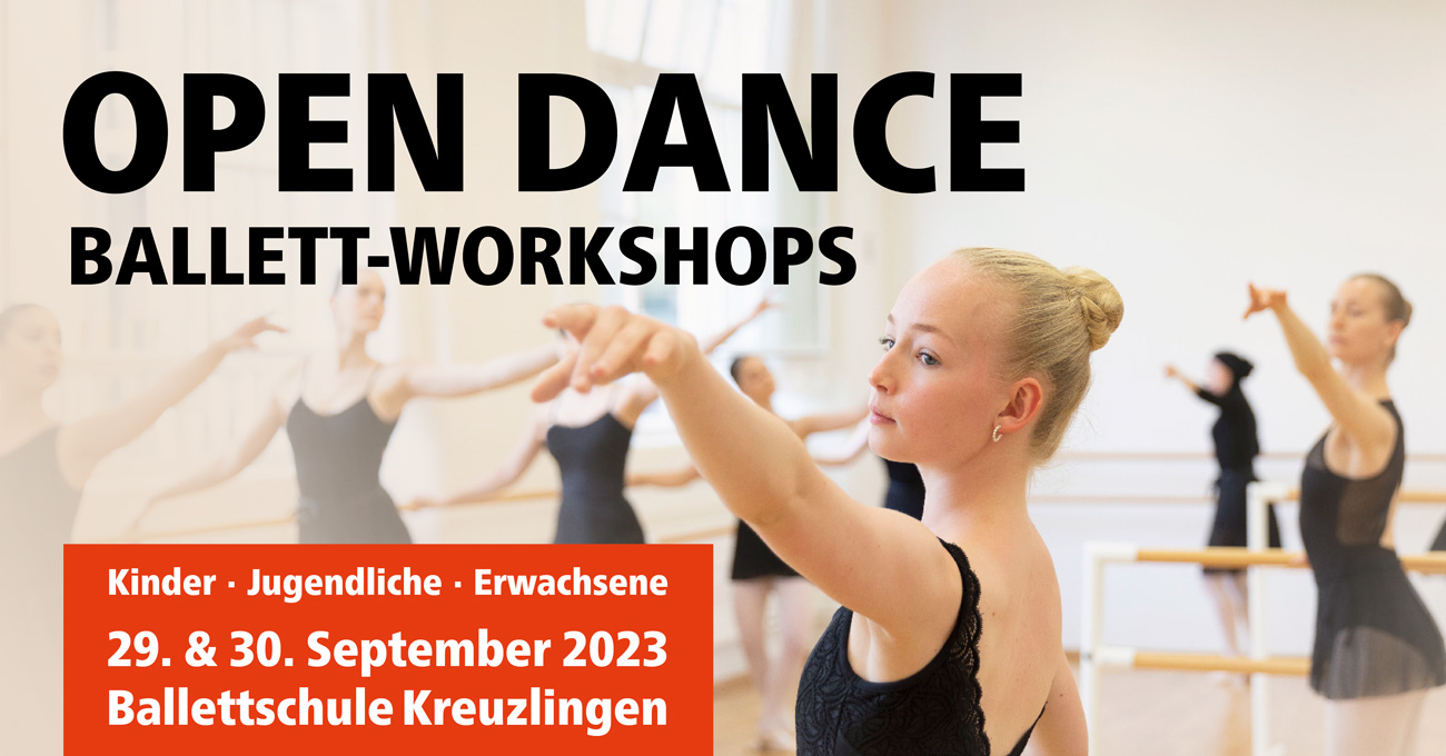Ballett-Workshop mit Timur Kinzikeev in Kreuzlingen