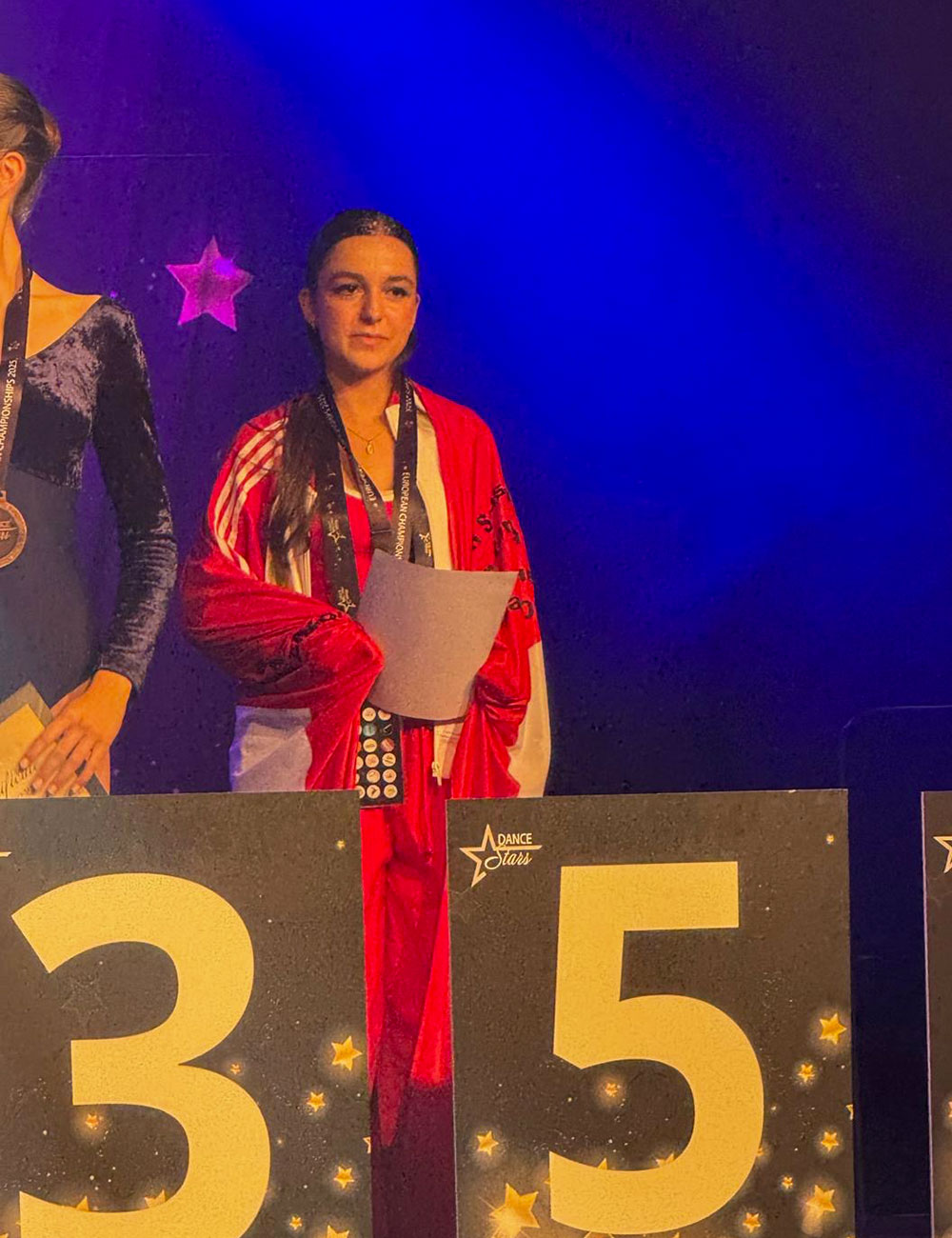 Tanz-Europameisterschaft in Veldhoven 2025 Dana Platz 5