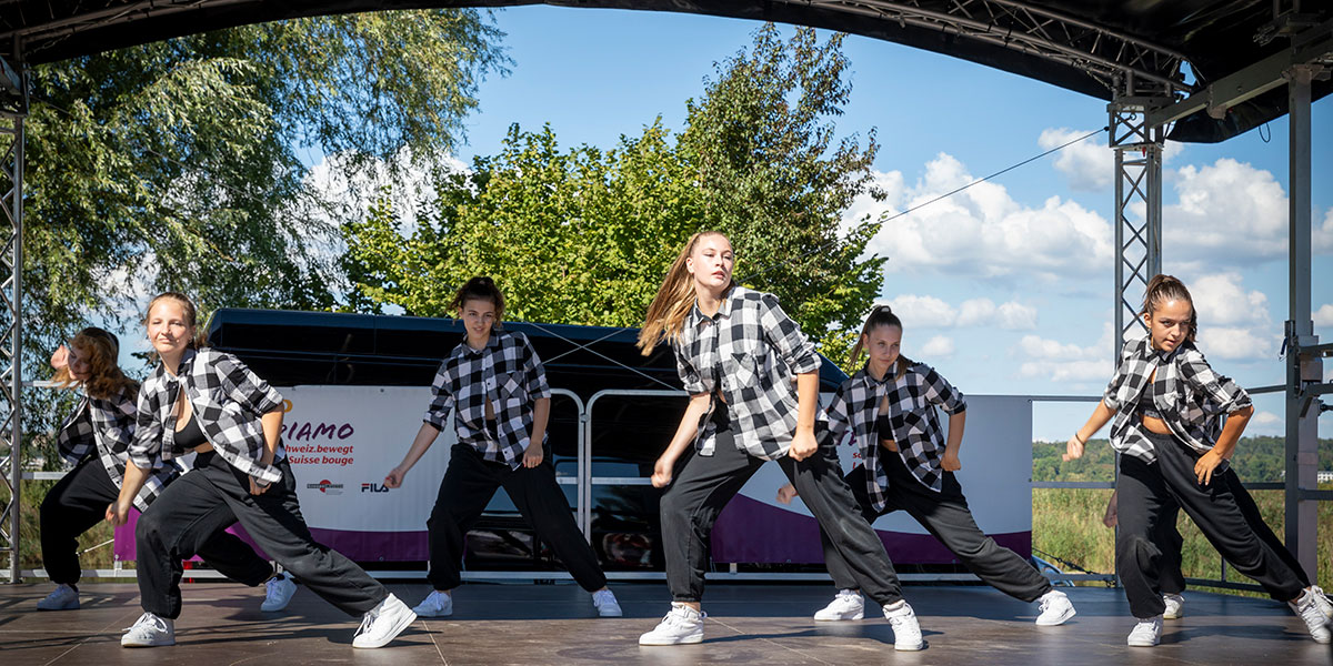 Ballettschule Kreuzlingen auf der »COOP Andiamo«